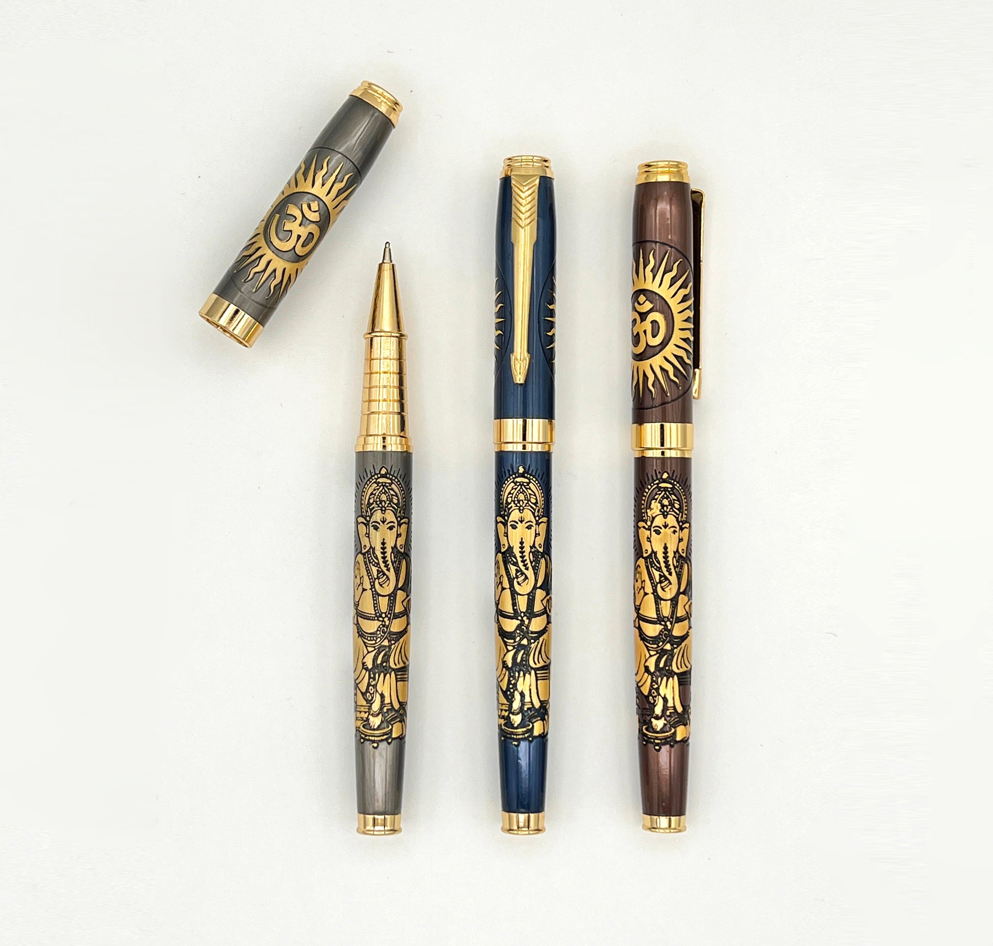 Om Ganesh Two-Toned Set